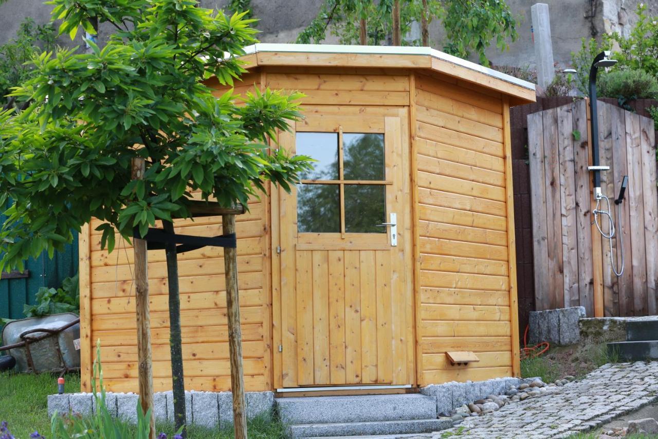 Ferienhof Graefe - 3-Seiten Hof Mit Grossem Garten, Pool & Sauna Meissen Luaran gambar